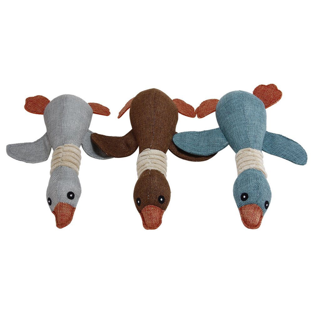 Flm Dog Chew Squeak Wild Goose Shape Sounds Toy Cleaning Teeth Puppy Training Supply Animals & Pet Supplies > Pet Supplies > Dog Supplies > Dog Toys Flm   