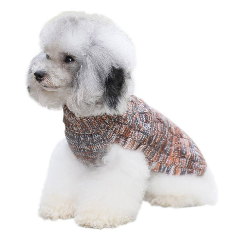 Small Dog Sweater, Warm Pet Sweater, Cute Knitted Classic Dog Sweaters for Small Dogs, Cat Sweater Dog Sweatshirt Clothes Coat Apparel for Small Dog Puppy