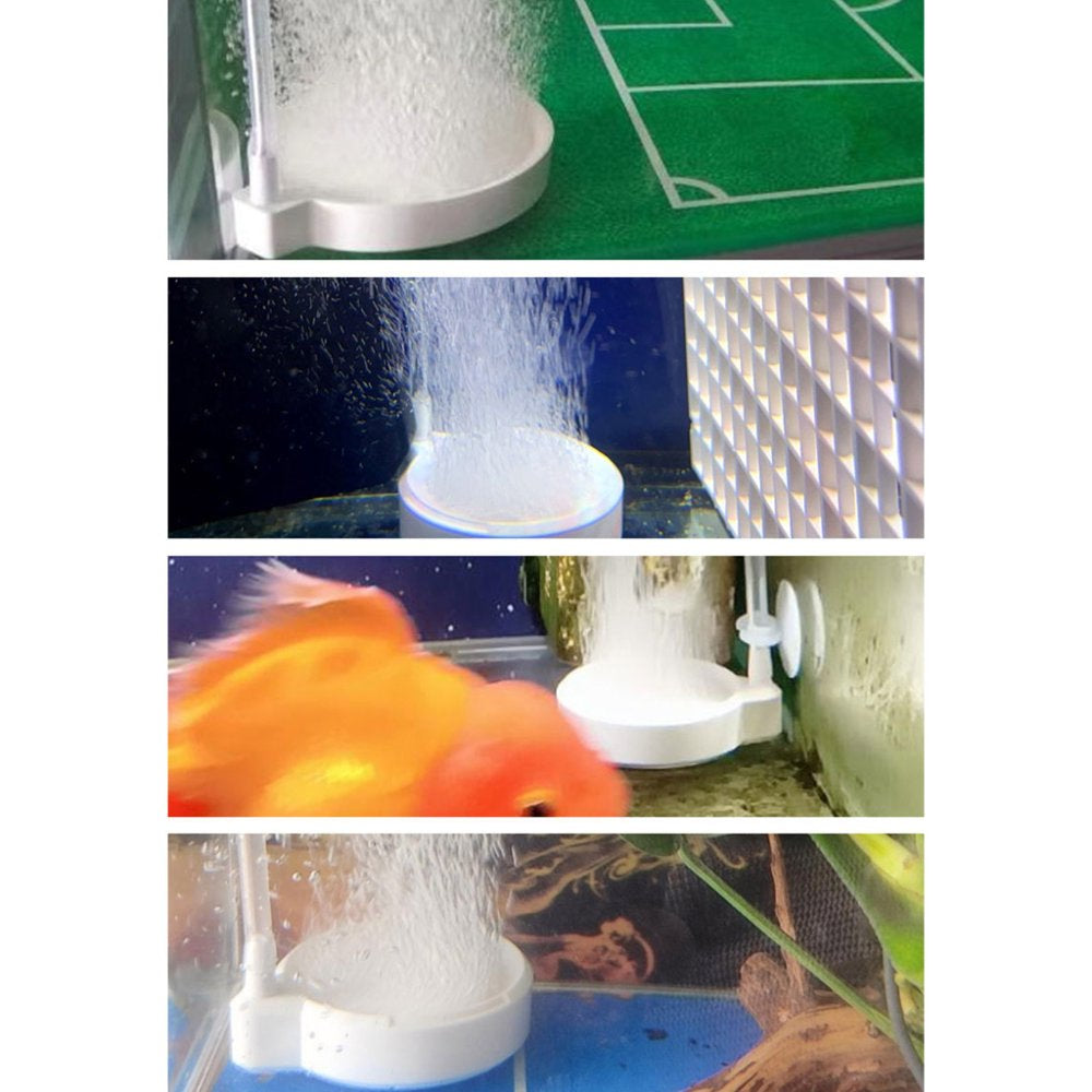 Fish Tank Air Stone Disc Bubble Diffuser Oxygen Aeration Air Pumps Accs Animals & Pet Supplies > Pet Supplies > Fish Supplies > Aquarium Air Stones & Diffusers TENSUNCH   