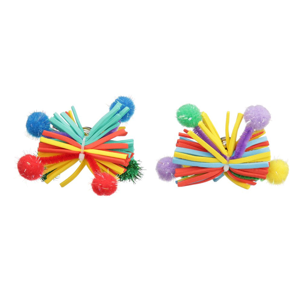 ASPCA Fuzzy Cat Toys, 2-Pack Animals & Pet Supplies > Pet Supplies > Cat Supplies > Cat Toys American Cat Club   