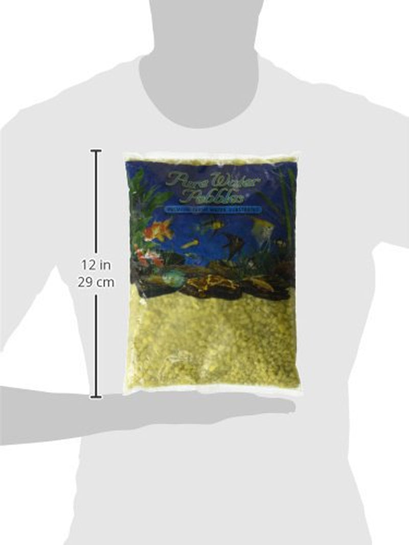 Pure Water Pebbles Aquarium Gravel - Daffodil 70015 Animals & Pet Supplies > Pet Supplies > Fish Supplies > Aquarium Gravel & Substrates Pure Water Pebbles   