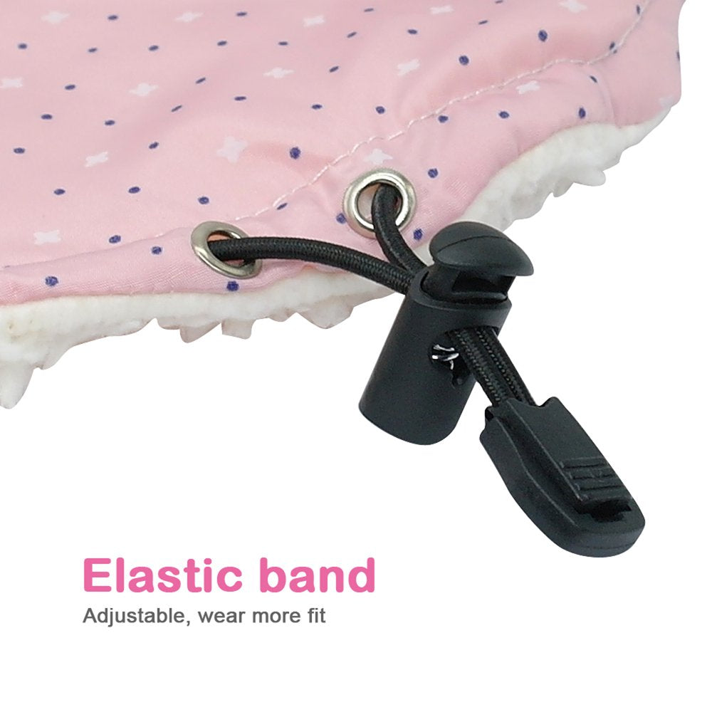 Tineer Pet Puppy Little Star Coat,Pet Dog Warm Winter Clothes Puppy Cats Sweater Apparel Small Dog Clothes (L, Pink) Animals & Pet Supplies > Pet Supplies > Dog Supplies > Dog Apparel Tineer   