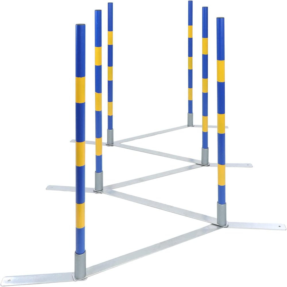 CHIE Dog Agility Equipment - Agility Set Dog Weaving Poles Dog Obstacle Course, Training Equipment, Competition Grade Animals & Pet Supplies > Pet Supplies > Dog Supplies > Dog Treadmills CHIE   