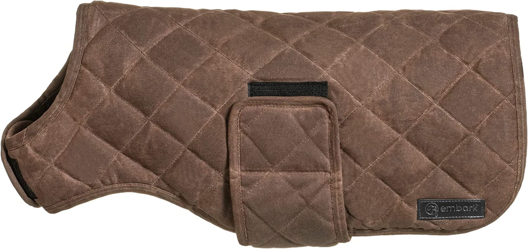 Embark Pets Wax Dog Jacket - Dog Coats to Keep Cozy on Colder Winter Days, Made from Cotton & Polyester, Water Resistant Dog Jackets for Large Dogs, Our Dog Winter Coat Comes in 4 Sizes (Large, Brown) Animals & Pet Supplies > Pet Supplies > Dog Supplies > Dog Apparel Embark Pets Brown Small (Pack of 1) 