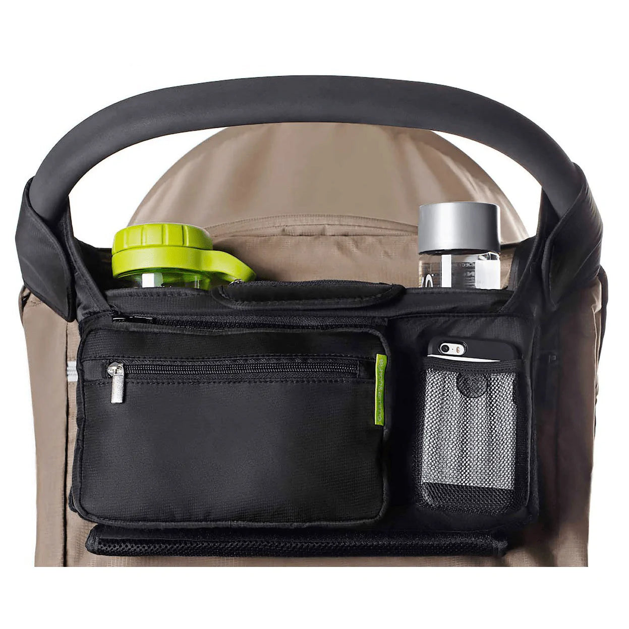 Ethan & Emma Universal Baby Stroller Organizer with Insulated Cup Holders for Smart Moms. Diaper Storage, Secure Straps, Detachable Bag, Pockets for Phone, Keys, Toys. Compact Design Fit All Strollers Animals & Pet Supplies > Pet Supplies > Dog Supplies > Dog Treadmills Ethan & Emma Black  
