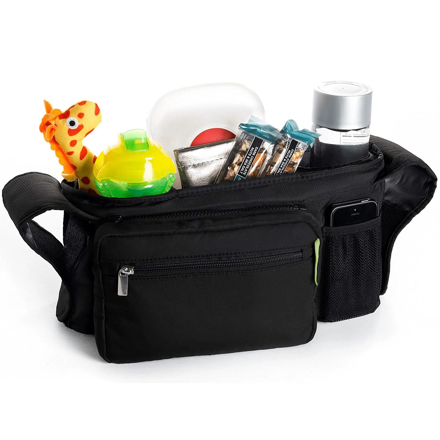 Ethan & Emma Universal Baby Stroller Organizer with Insulated Cup Holders for Smart Moms. Diaper Storage, Secure Straps, Detachable Bag, Pockets for Phone, Keys, Toys. Compact Design Fit All Strollers Animals & Pet Supplies > Pet Supplies > Dog Supplies > Dog Treadmills Ethan & Emma   