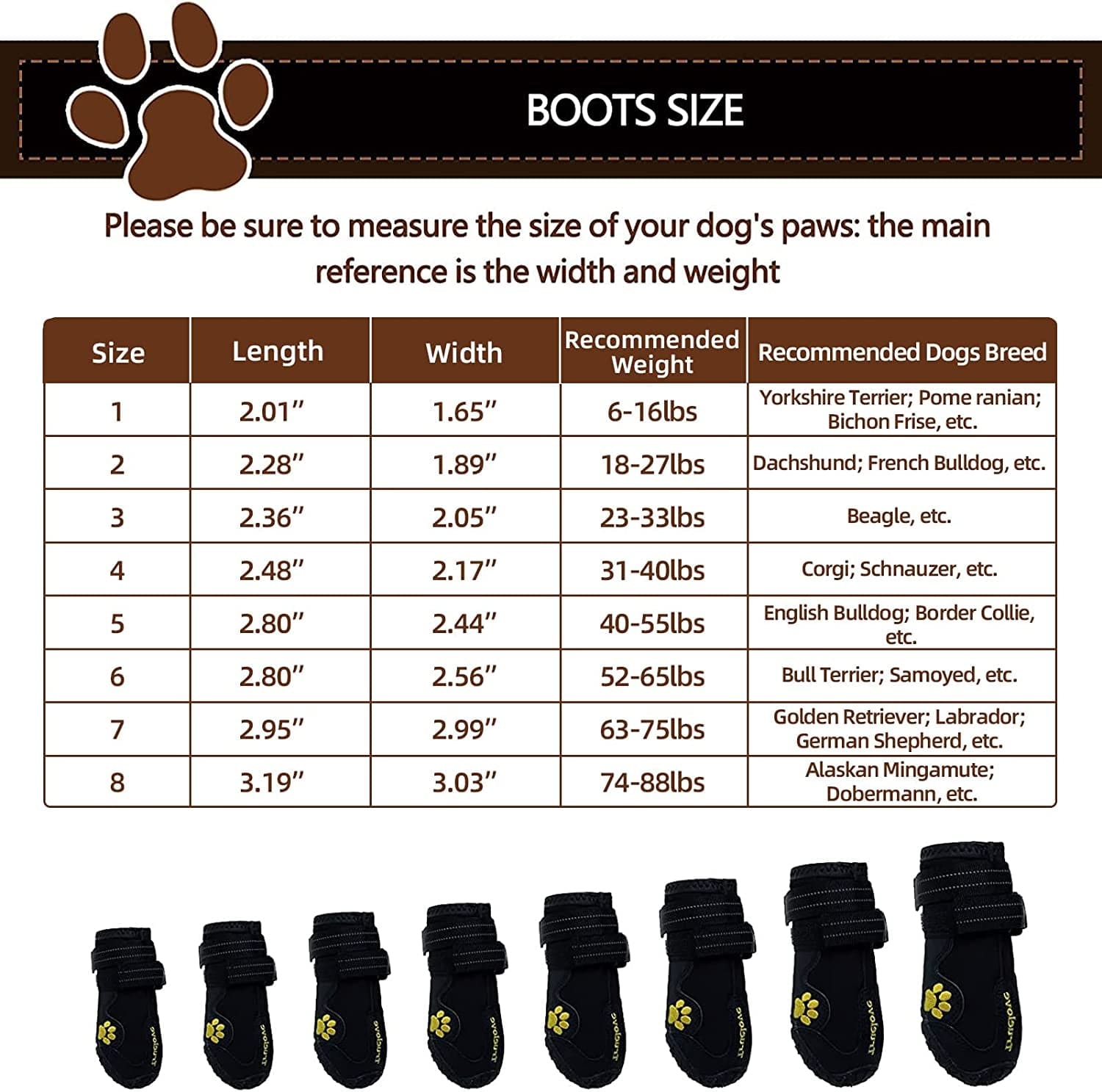 Expawlorer 4PCS Anti-Slip Dog Shoes - Waterproof & Stain Resistant Dog Booties with Reflective Straps for Outdoor Hiking, Dog Paw Protectors for Hot Pavement, Winter Snow, Fit All Breed Dogs Animals & Pet Supplies > Pet Supplies > Dog Supplies > Dog Apparel HAOBO   