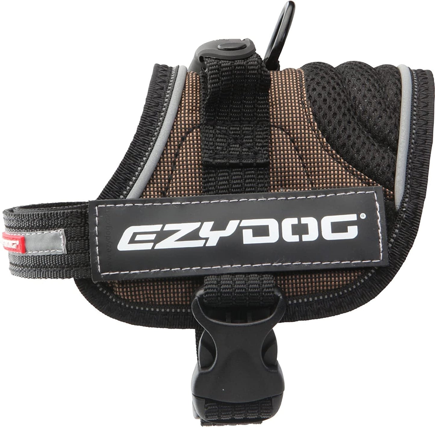 Ezydog Convert Trail-Ready Outdoor Adjustable Dog Harness - Perfect for Hiking, Walking, and Doubles as a Service Dog Vest - Superior Comfort Design with a Durable Traffic Handle (X-Small, Charcoal) Animals & Pet Supplies > Pet Supplies > Dog Supplies > Dog Apparel EzyDog, LLC Gold X-Small 