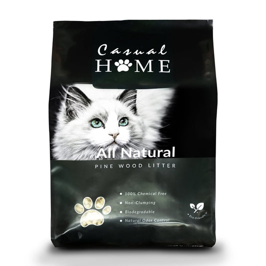 Casual Home Non-Clumping Cat Litter Wood Pellets, 100% Natural Pine Wood Animals & Pet Supplies > Pet Supplies > Cat Supplies > Cat Litter Casual Home   