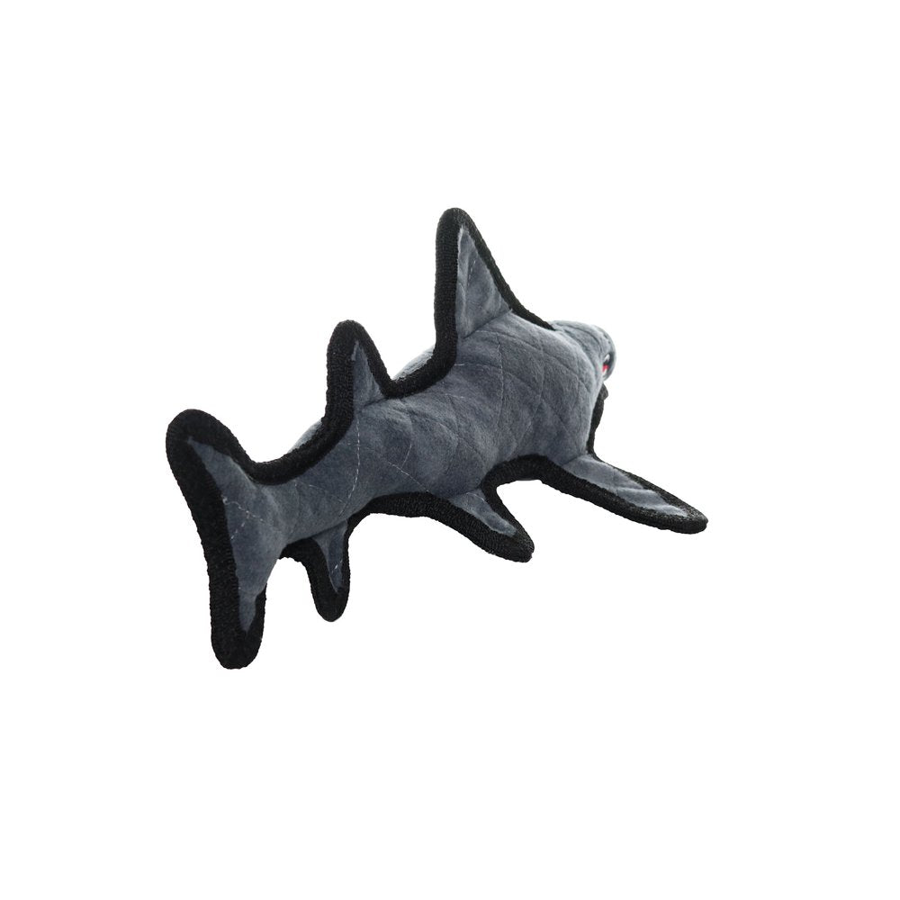 Tuffy'S Ocean Creature Shark Durable Dog Toy with Squeaker, Gray Animals & Pet Supplies > Pet Supplies > Dog Supplies > Dog Toys VIP Products   