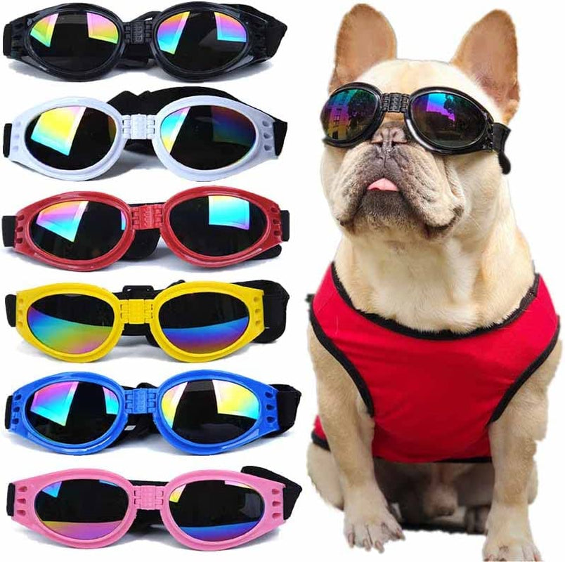 Fold Pet Dog Glasses Prevent UV Pet Glasses for Cats Dog Fashion Sunglasses Dog Goggles Photo Prop Pet Accessories Dog Supplies Black Animals & Pet Supplies > Pet Supplies > Dog Supplies > Dog Apparel ChezMax   