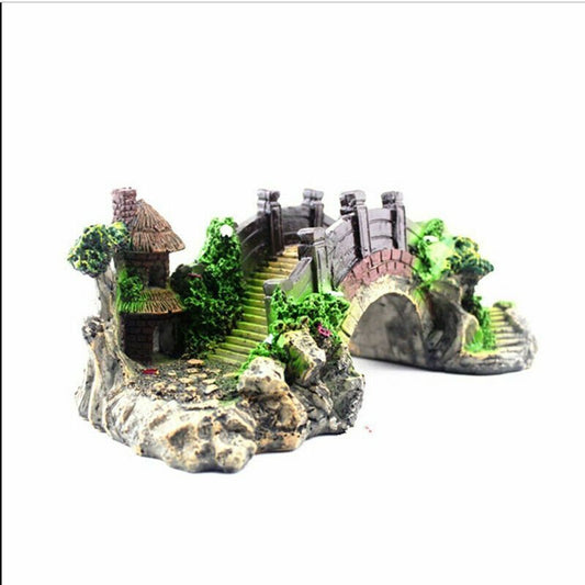 Costyle Aquarium Ornament Fish Tank Bridge Landscape Tree Photography Prop Decoration Animals & Pet Supplies > Pet Supplies > Fish Supplies > Aquarium Decor Costyle   