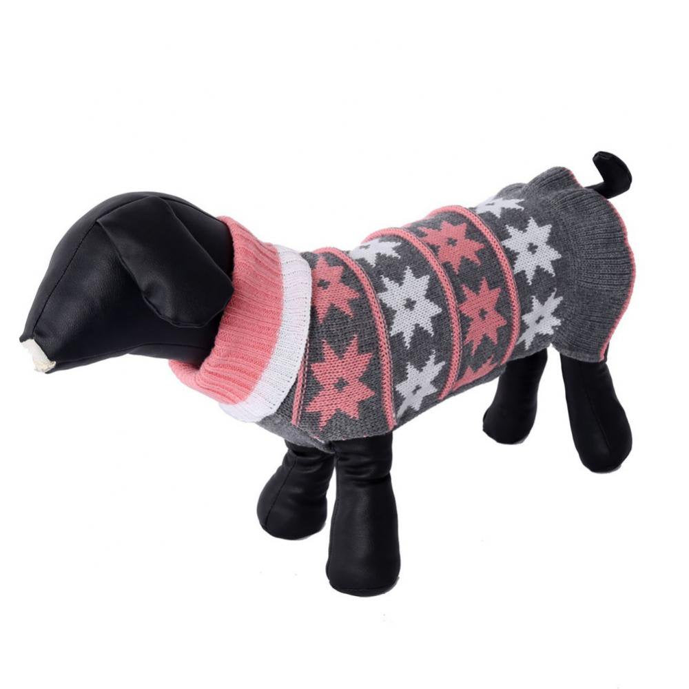 Pet Dog Clothes Winter Warm Pet Dogs Sweater Dress Clothing for Chihuahua Pug Pet Puppy Dog Knitting Skirt Pet Dog Apparel Animals & Pet Supplies > Pet Supplies > Dog Supplies > Dog Apparel Novelty E   