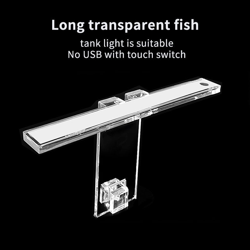 LED Aquarium Lamp Plant Light Fits Tanks 3-8MM Thickness Aquatic Lamp Aquarium Bracket Light UND Sale Animals & Pet Supplies > Pet Supplies > Fish Supplies > Aquarium Lighting QYMHOODS   