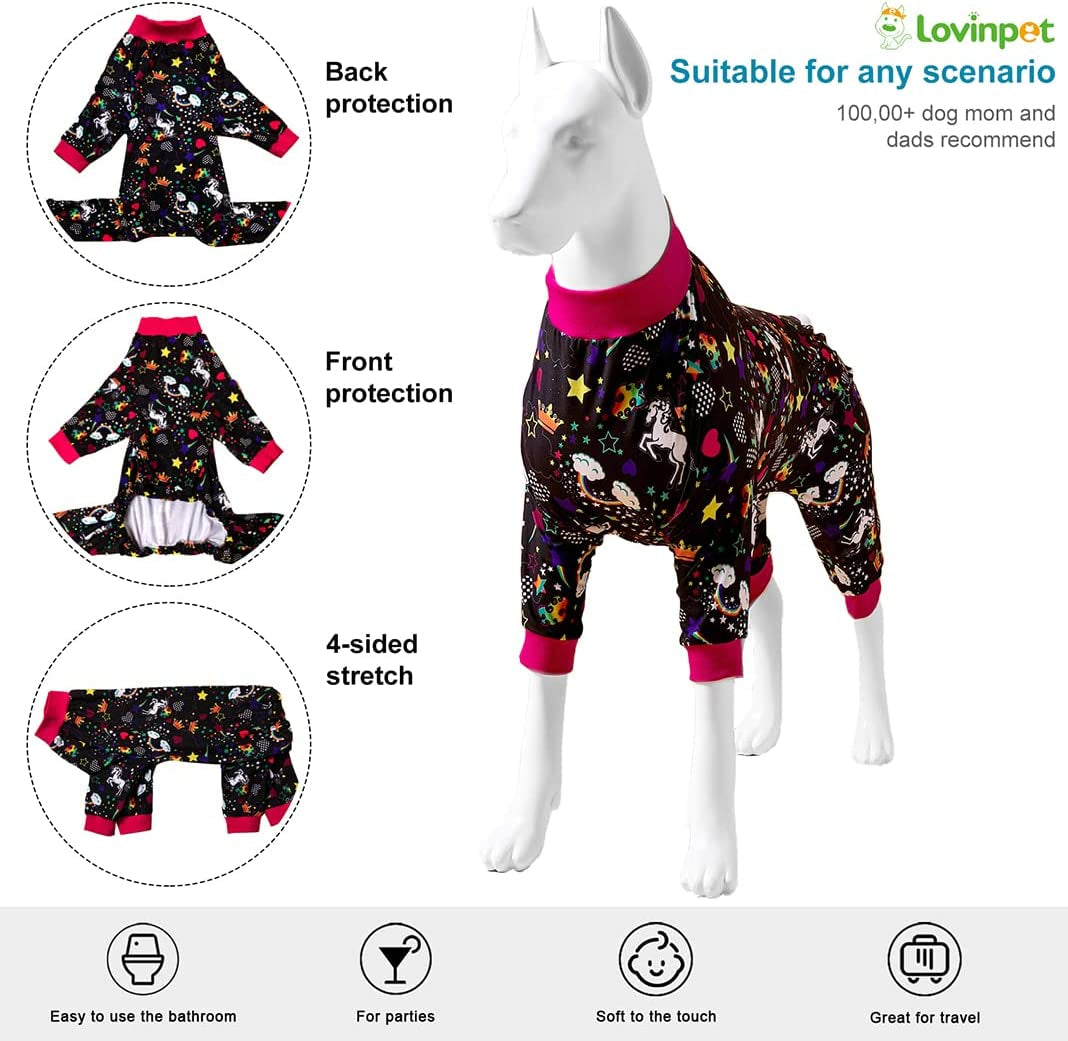 Lovinpet Large Dog Pajamas Pitbull PJS: Wound Care/Post Surgery Dog Cl –  KOL PET