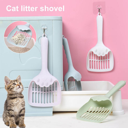 Realyc Cat Litter Scoop Long Hole Easy Filtration Easy to Use Practical Cat Litter Shovel Pet Supplies Animals & Pet Supplies > Pet Supplies > Cat Supplies > Cat Litter Realyc Gray  