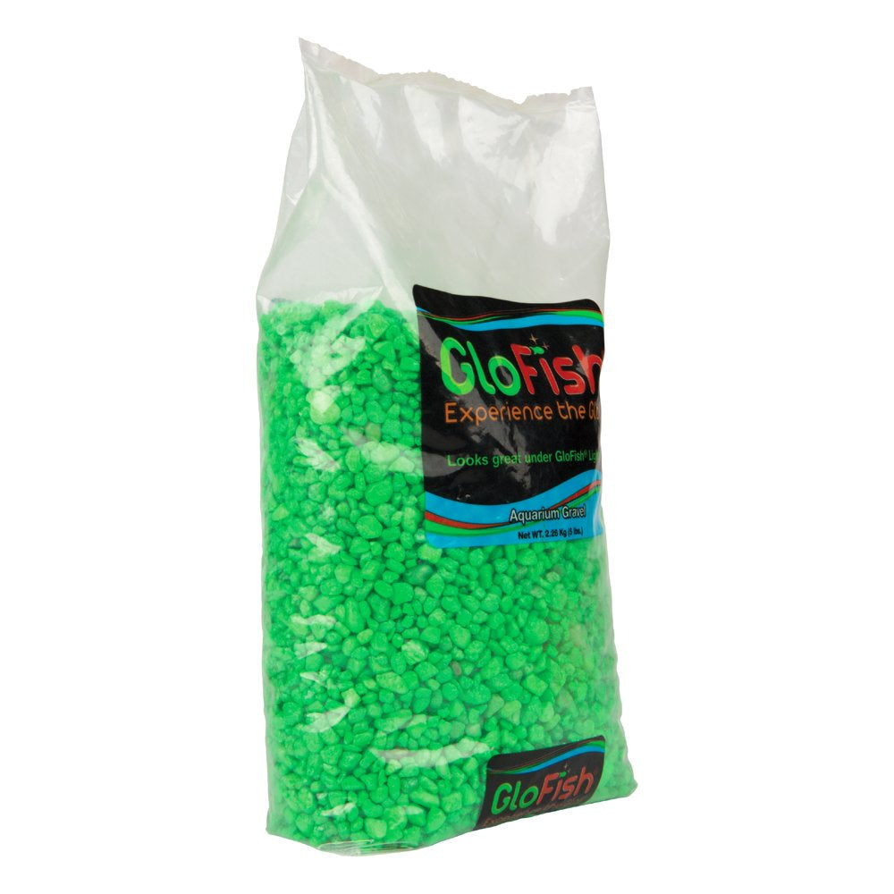 Glofish Aquarium Gravel 5 Pounds, Fluorescent Green, Complements Tanks Animals & Pet Supplies > Pet Supplies > Fish Supplies > Aquarium Gravel & Substrates Spectrum Brands   