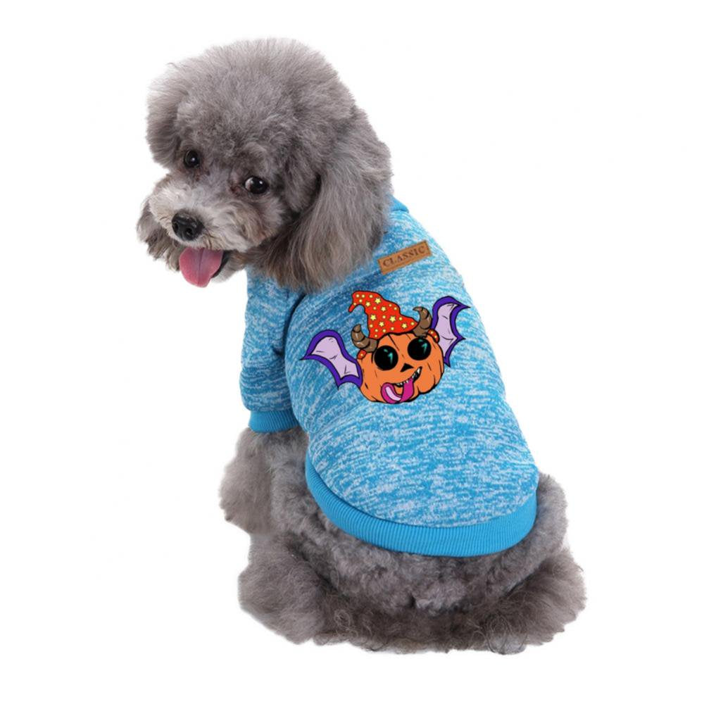 Marinavida Halloween Pet Dog Clothes Puppy Apparel Dog T-Shirts Soft Breathable Small Dog Sweatshirt Outfithalloween Party Costume Decor Animals & Pet Supplies > Pet Supplies > Dog Supplies > Dog Apparel MarinaVida   