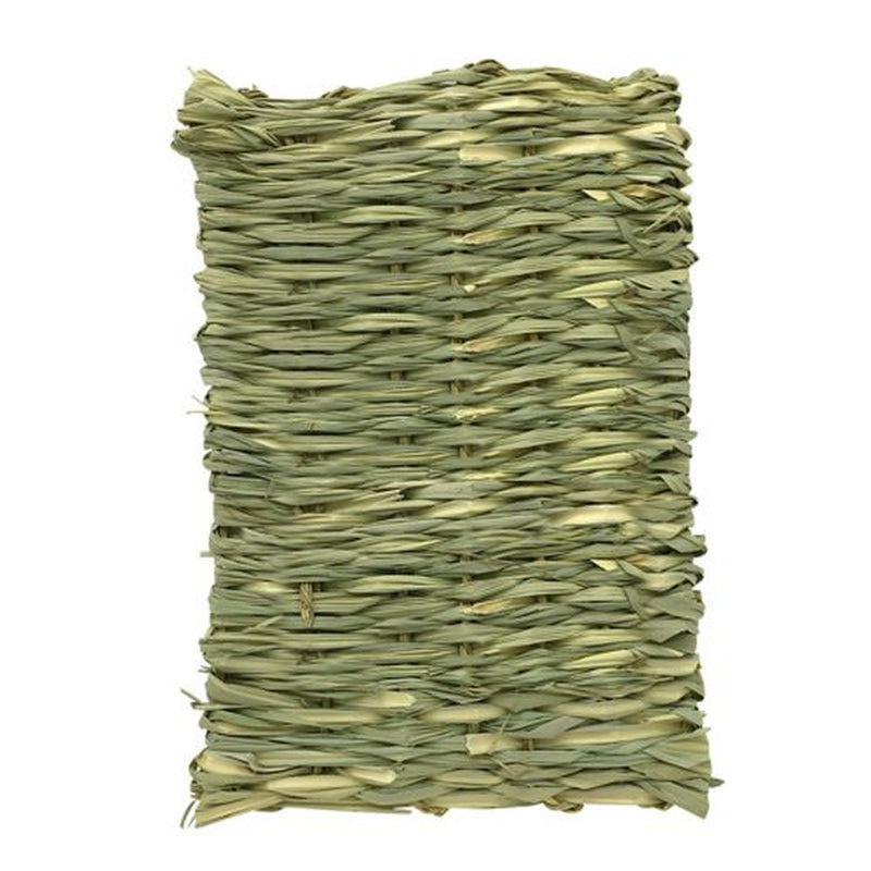 Cheers.Us Grass Mat Woven Bed Mat for Small Animal Grass Mats Bunny Bedding Nest Chew Toy Bed Play Toy for Guinea Pig Parrot Rabbit Bunny Hamster Rat Animals & Pet Supplies > Pet Supplies > Small Animal Supplies > Small Animal Bedding Cheers.US   