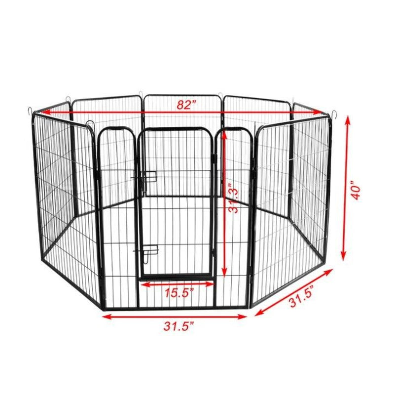 Latady High Quality Wholesale Cheap Best Large Indoor Metal Puppy Dog Run Fence / Iron Pet Dog Playpen Animals & Pet Supplies > Pet Supplies > Dog Supplies > Dog Kennels & Runs Latady   