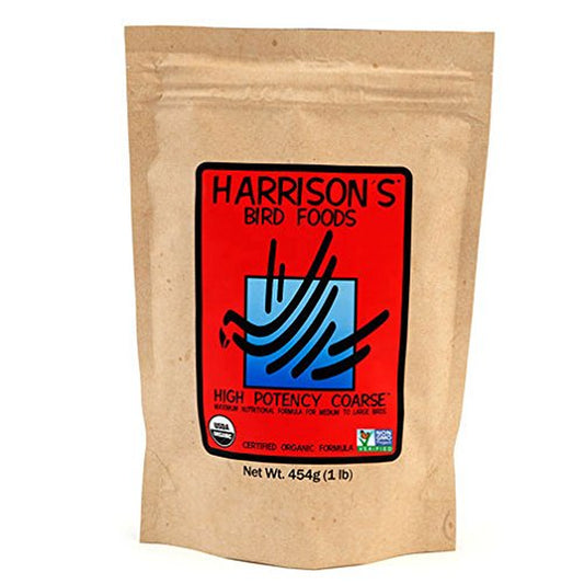 Harrison'S Bird Foods High Potency Coarse 1Lb Animals & Pet Supplies > Pet Supplies > Bird Supplies > Bird Food Harrison's   