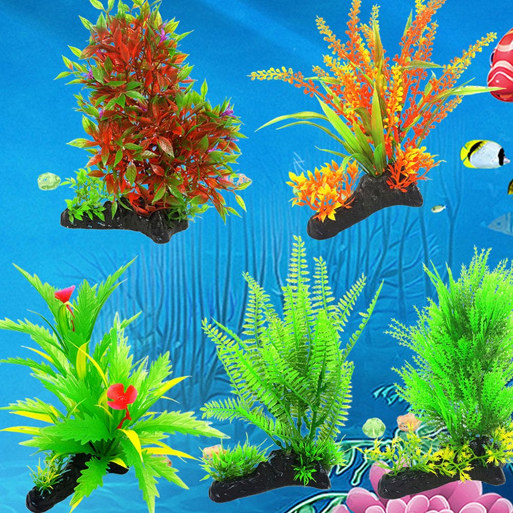 Leaveforme Aquarium Artificial Water Grass Plants Fish Tank Landscaping Ornament Decor Animals & Pet Supplies > Pet Supplies > Fish Supplies > Aquarium Decor leaveforme   