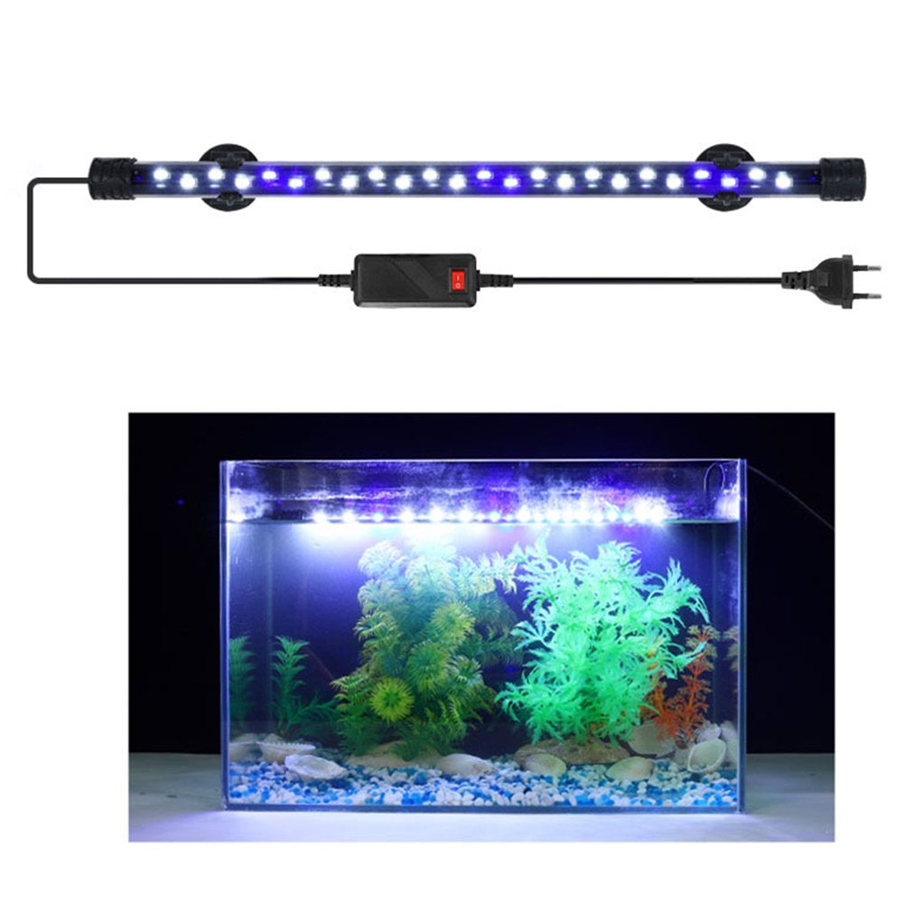 Betterz Aquarium Light LED 3 Modes Compact Underwater Lamp Aquariums Lighting Decoration for Home Use