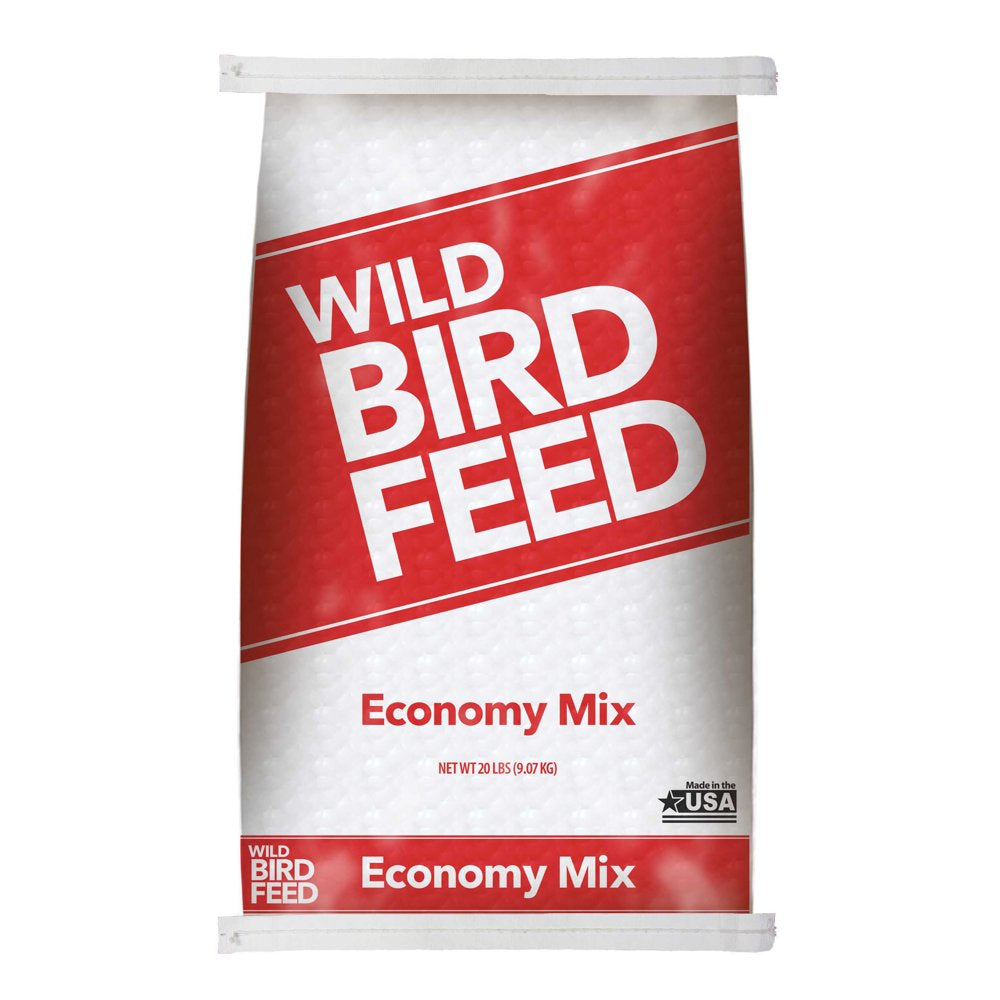 Economy Mix Wild Bird Feed, Bird Food, New, 10 Lb. Bag Animals & Pet Supplies > Pet Supplies > Bird Supplies > Bird Food Global Harvest Foods Ltd. 20 lbs  