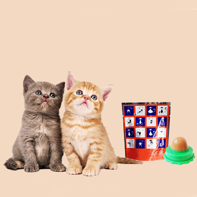 Cat Snacks Candy Cat Treats Sugar Ball Catnip Isinglass Candy, Cat Licking Sweet Ball Fish Gelatin Treats Lickable Candy, Healthy Care Cat Energy Nutrition Solid Candy Animals & Pet Supplies > Pet Supplies > Cat Supplies > Cat Treats EVERBESTSALESLLC   