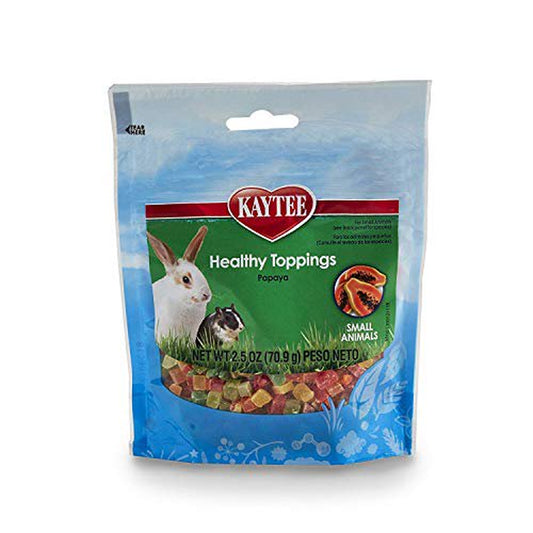 Kaytee Fiesta Healthy Toppings Papaya Treat for Small Animals Animals & Pet Supplies > Pet Supplies > Small Animal Supplies > Small Animal Treats Kaytee   