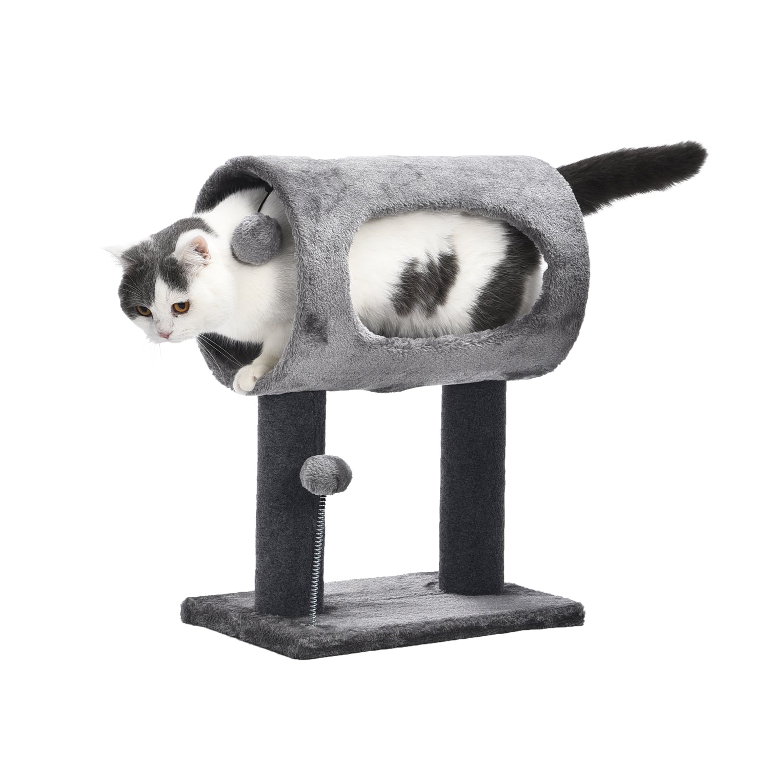 Cat Craft Tunnel Cat Bed, Gray