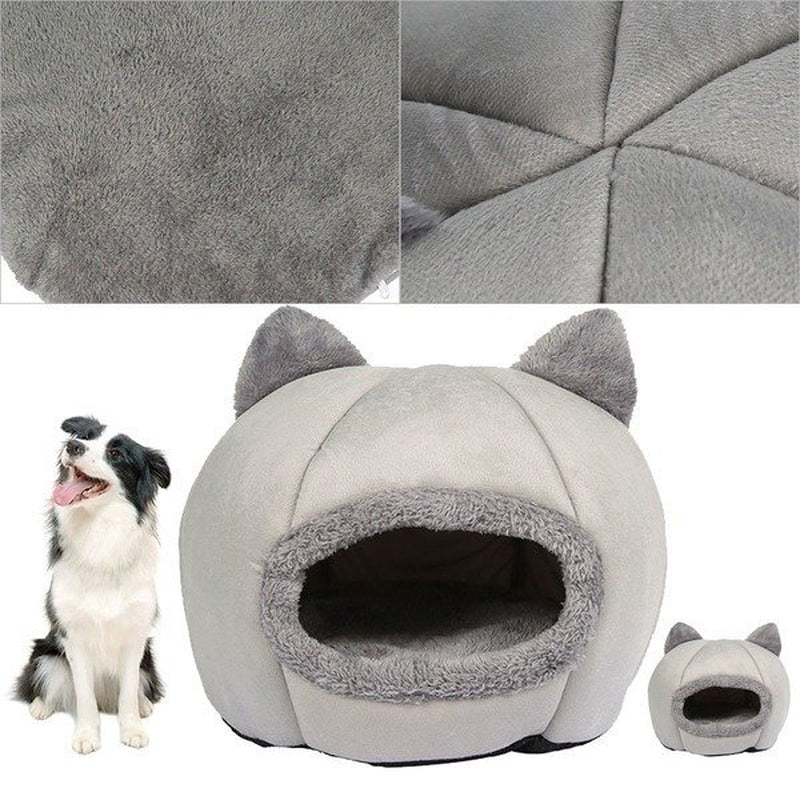 Harupink Pet Dog Cat Calming Plush Bed Warm Soft Cute Nest Comfortable Sleeping Pet Rope Toys Animals & Pet Supplies > Pet Supplies > Cat Supplies > Cat Beds Harupink   