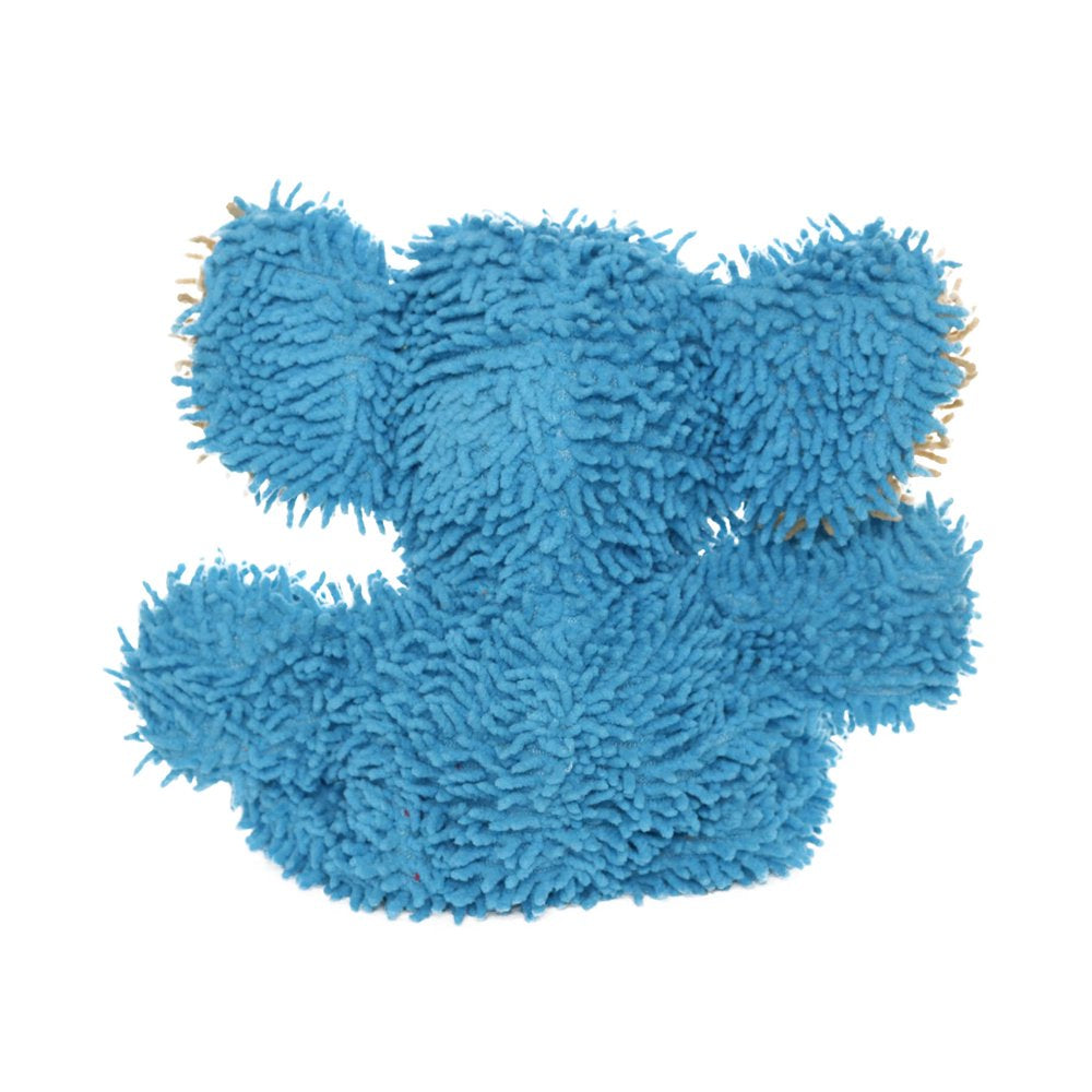 Mighty Microfiber Ball Elephant Dog Toy, Made with Squeaker Balls, Minimal Stuffing, Blue Animals & Pet Supplies > Pet Supplies > Dog Supplies > Dog Toys VIP Products   