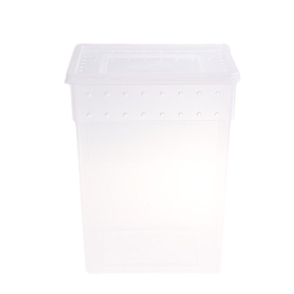 Reptile Breeding Box, Amphibian Feeding Container for Spider Chameleon White Animals & Pet Supplies > Pet Supplies > Reptile & Amphibian Supplies > Reptile & Amphibian Food HOMYL   