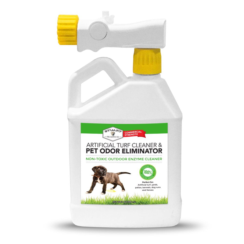 Stuart Pet Supply Artificial Turf Cleaner and Outdoor Pet Odor Eliminator Concentrate Is Ideal for Yards, Artificial Grass and Patios, Great Yard Odor Eliminator!