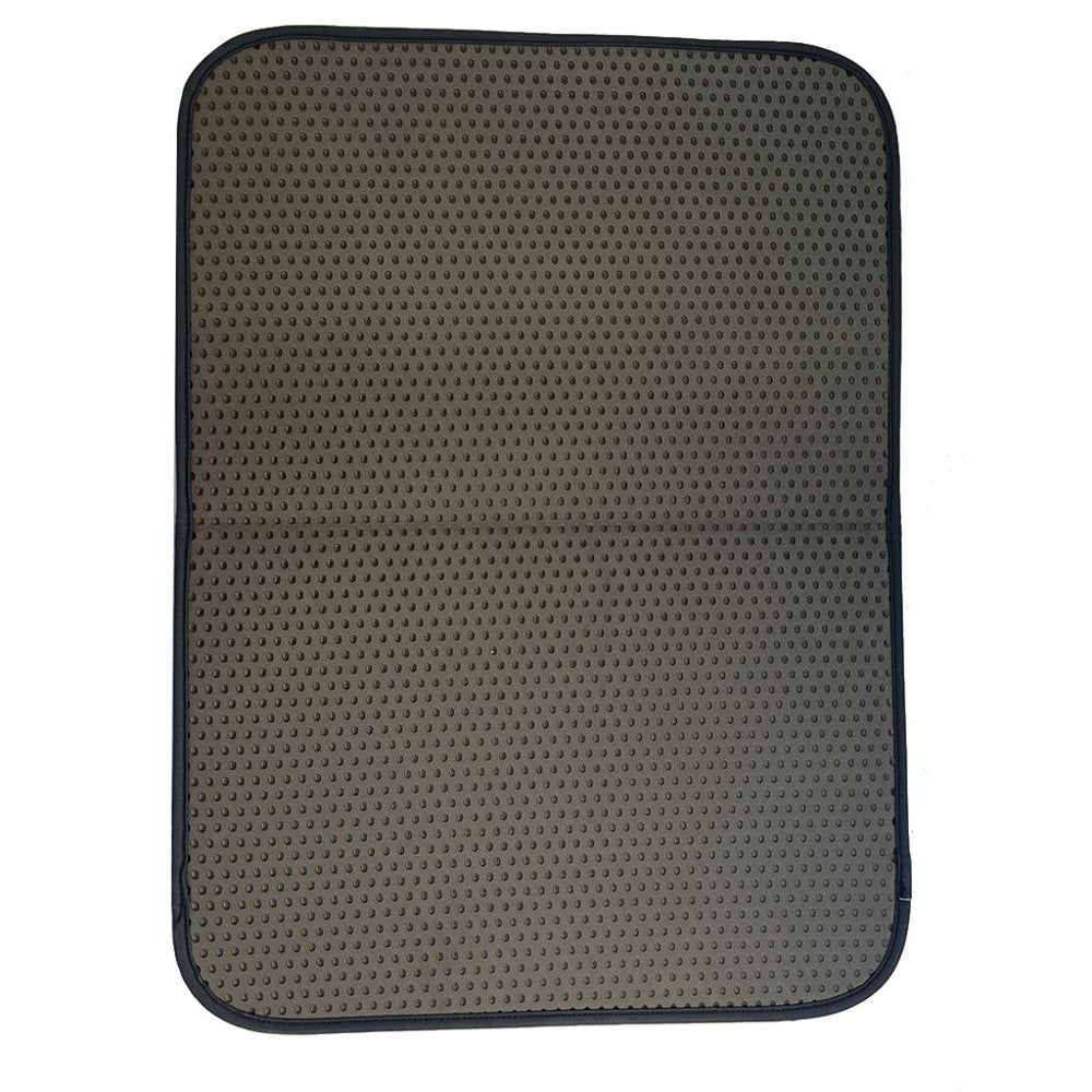 Waterproof Dog Outdoor Litter Mat Kitty Litter from Box and Paws Black Animals & Pet Supplies > Pet Supplies > Cat Supplies > Cat Litter Box Mats Gazechimp   