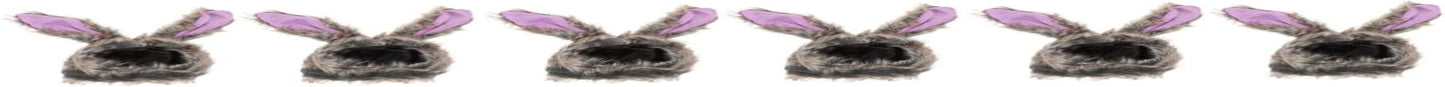 Balacoo 2 Pcs Bunny Props Cloth Cosplay Plush Christmas Supplies Dog Clothes Hat Halloween Ear Easter Decorative Costume Headband Kitten Accessory Breathable Accessories Use Headdress Animals & Pet Supplies > Pet Supplies > Dog Supplies > Dog Apparel Balacoo Purplex3pcs 10x10x25CMx3pcs 