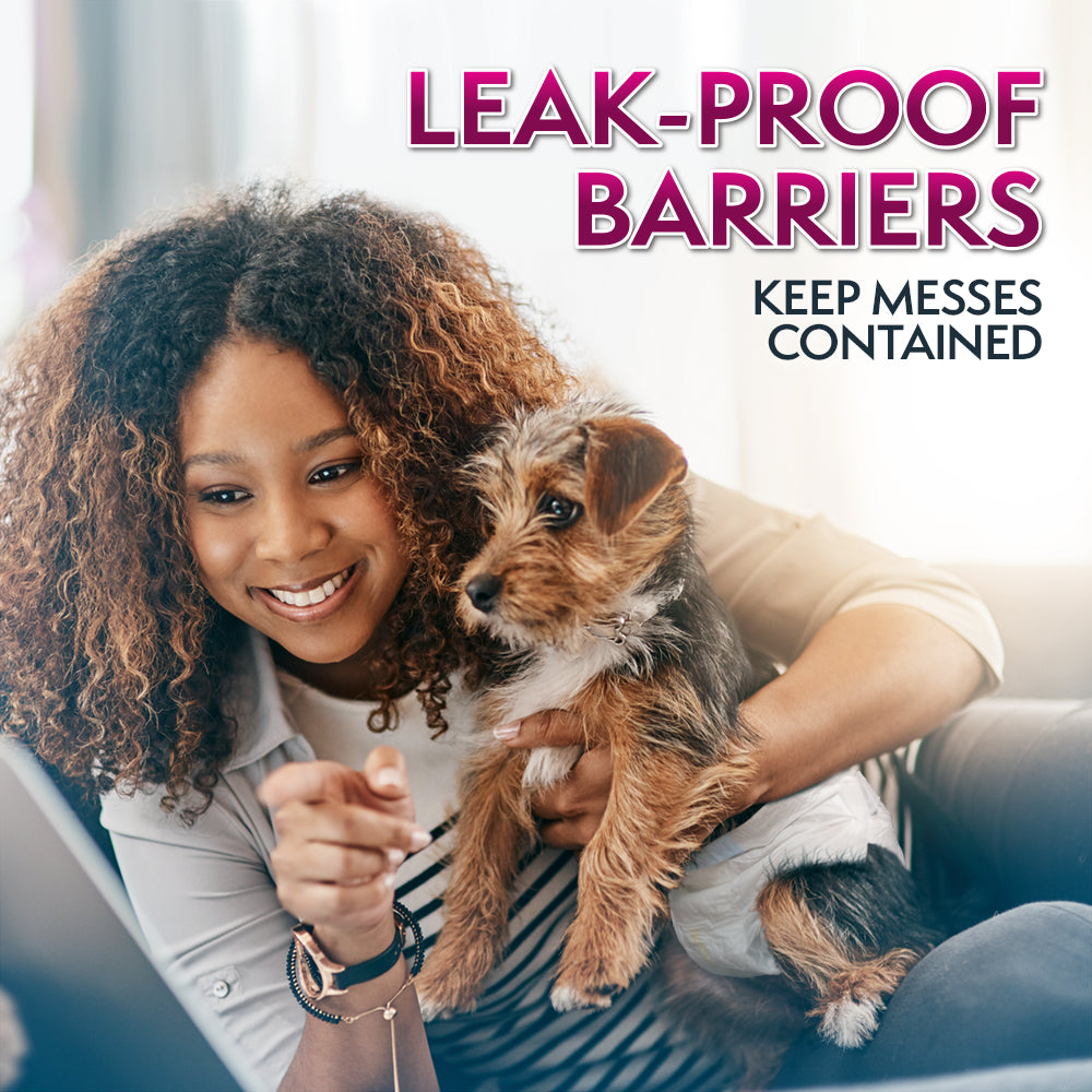 Simple Solution True Fit Disposable Dog Diapers for Female Dogs | Super Absorbent with Wetness Indicator | Xs/Toy | 12 Count Animals & Pet Supplies > Pet Supplies > Dog Supplies > Dog Diaper Pads & Liners Simple Solution   