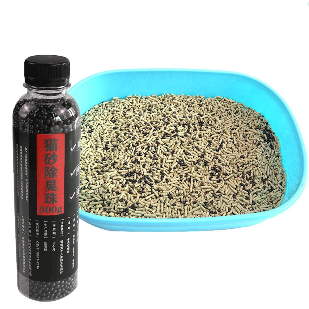 UDIYO Seller'S Recommendation, 300G Litter Deodorant Beads Smell Removal Good Absorption Bead Shape Cat Excrement Fresh Deodorants for Kitty Animals & Pet Supplies > Pet Supplies > Cat Supplies > Cat Litter UDIYO   