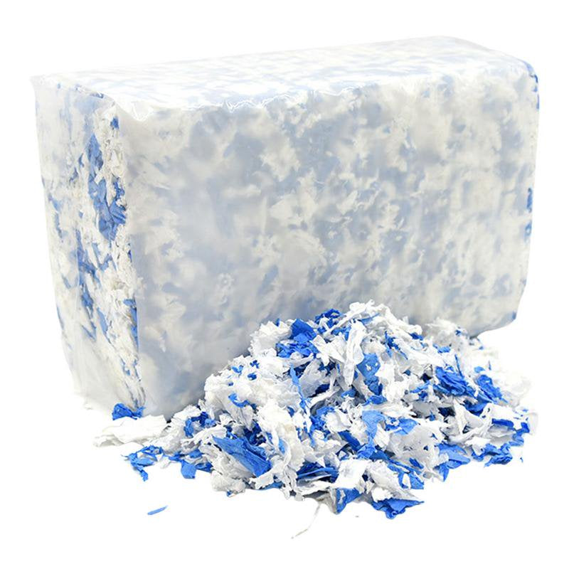 Paper Bedding for Small Pet-Colorful Small Animal Bedding-Soft and Comfortable,Dust-Free for Hamsters,Rabbits,Guinea Pigs Animals & Pet Supplies > Pet Supplies > Small Animal Supplies > Small Animal Bedding FJ00548 Blue&White  