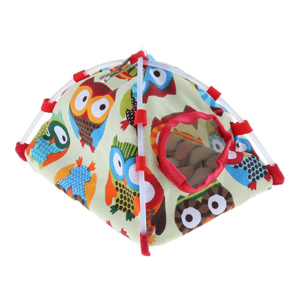 Bed, Parrot Habitat Cave Hanging Tent, Cage Decoration for Small Animals - L L Animals & Pet Supplies > Pet Supplies > Small Animal Supplies > Small Animal Habitats & Cages perfeclan S  