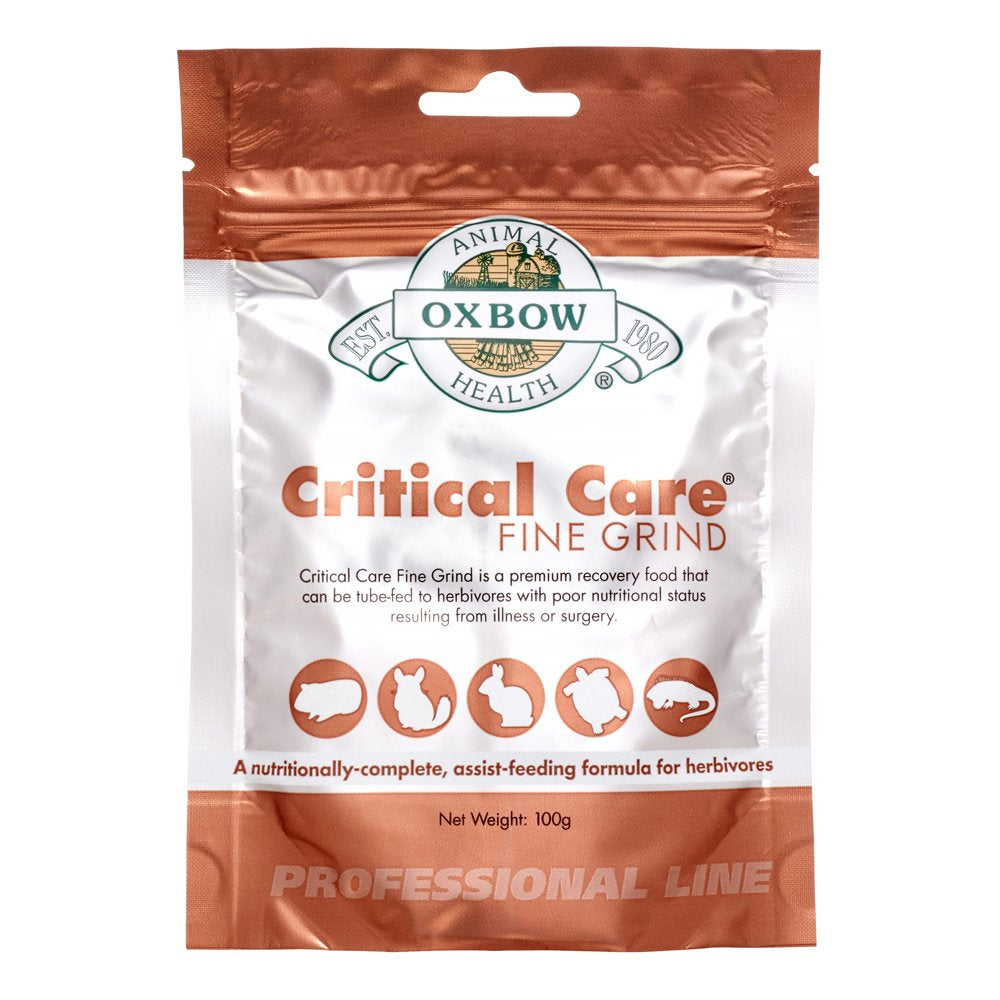 Oxbow Critical Care Fine Grind Small Animal Food, 3.5 Oz. Animals & Pet Supplies > Pet Supplies > Small Animal Supplies > Small Animal Food Oxbow Animal Health   