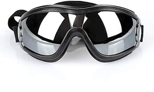 Rayshen Dog Goggles Dog Sunglasses UV Protection, Windproof, Dustproof, Anti-Fog Adjustable Straps for Travel Skiing and Anti-Fog Suitable for Medium and Large Dogs, Black Animals & Pet Supplies > Pet Supplies > Dog Supplies > Dog Apparel YZD   