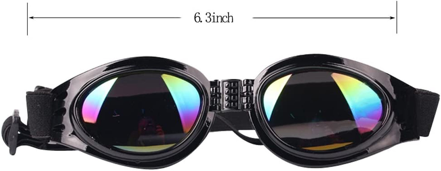 Pet Glasses Dog Sunglasses Dog Glasses Golden Retriever Samoyed Sunglasses Goggles Big Dog Sunglasses (Black) Animals & Pet Supplies > Pet Supplies > Dog Supplies > Dog Apparel NACOCO   