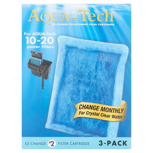 Aqua-Tech Ez-Change Aquarium Filter Cartridge for 10-20G Filters, 3Pk Animals & Pet Supplies > Pet Supplies > Fish Supplies > Aquarium Filters Spectrum Brands   