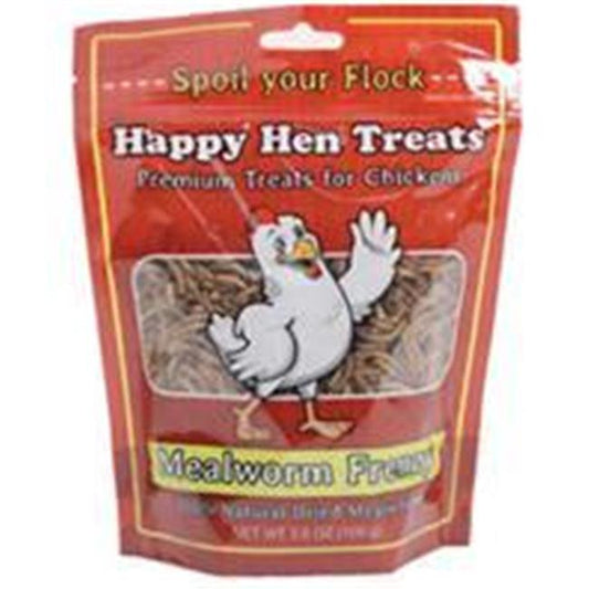 Durvet-Happy Hen D-Mealworm Frenzy Chicken Treats 3.5 Ounce 089-17005 Animals & Pet Supplies > Pet Supplies > Bird Supplies > Bird Treats DURVET - HAPPY HEN D   