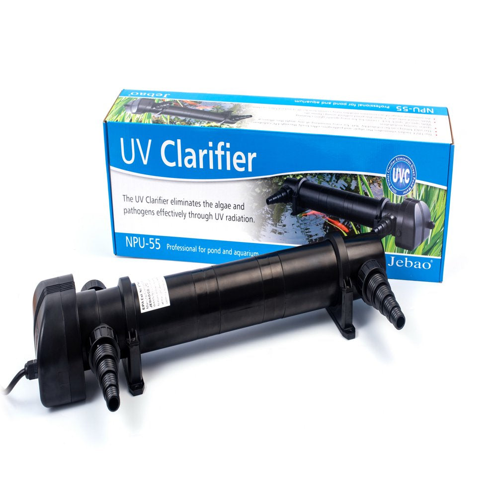 Jebao NPU-55 Clarifier for Pond and Aquarium, 55-Watt Animals & Pet Supplies > Pet Supplies > Fish Supplies > Aquarium & Pond Tubing Jebao   