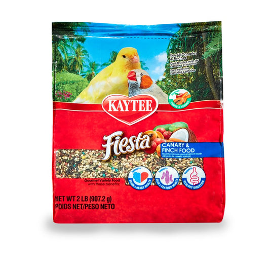 Kaytee Fiesta Canary & Finch 2 Lb Animals & Pet Supplies > Pet Supplies > Bird Supplies > Bird Treats Central Garden and Pet   