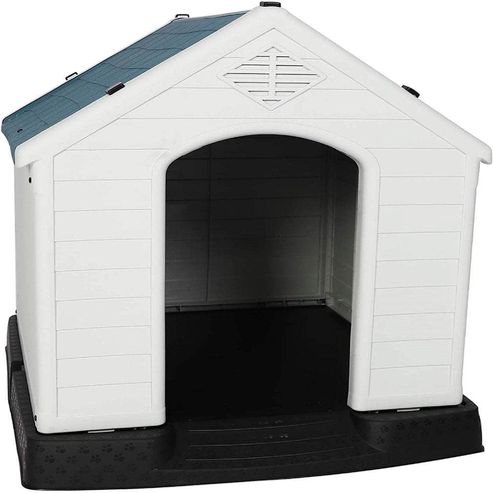 Karmas Product Dog House, Plastic, Waterproof, 28" H/32 H/39 H Animals & Pet Supplies > Pet Supplies > Dog Supplies > Dog Houses KARMAS PRODUCT Large=39"H  