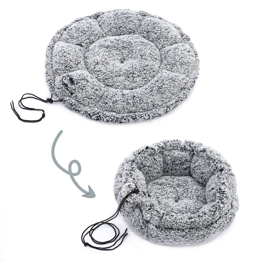 Petals-Shaped Pet Bed Soft 38.2"X 38.2" for Cats and Dogs,Large Animals & Pet Supplies > Pet Supplies > Cat Supplies > Cat Beds PAWZ Road   